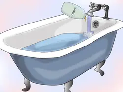 Cartoon bath photo