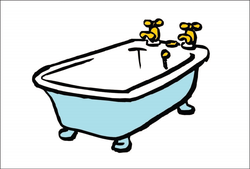 Cartoon Bath Photo
