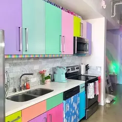 Радужная кухня фото