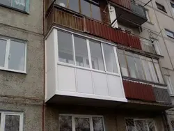 Фото лоджии двойной