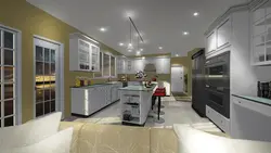 Визуализация кухни фото