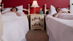 Photo from the couple's bedroom