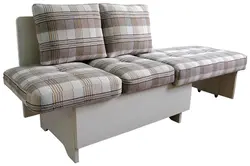 Couch in the kitchen photo