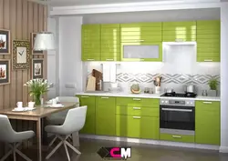 Olive modular kitchen photo