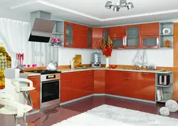 Olive modular kitchen photo