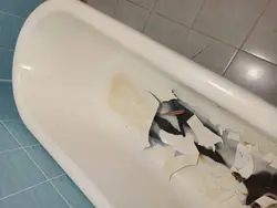 Restoration of bathtubs with marble photo
