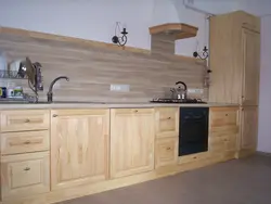 Kitchen color pine photo