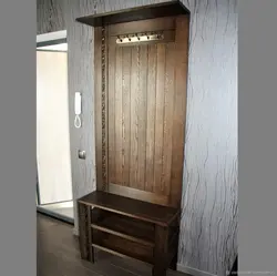 Hallway Made Of Wood Photo