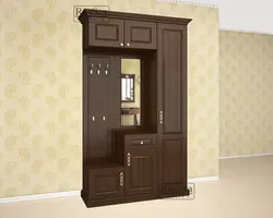 Hallway made of MDF photo