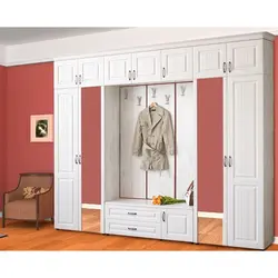 Hallway made of MDF photo