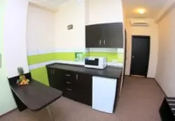 Room with kitchen photo