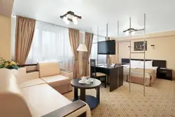 Room with kitchen photo
