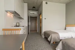 Room with kitchen photo