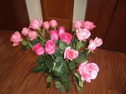 Bouquet in the kitchen photo