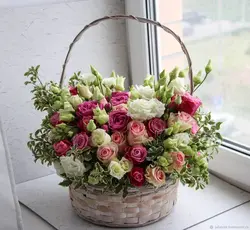 Bouquet in the kitchen photo