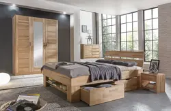 Solid wood bedrooms photo