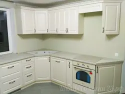 Цвет кухни ясень фото
