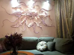 Bas-relief in the bedroom photo