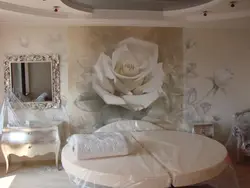 Барельеф в спальне фото