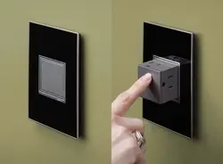 Socket in the hallway photo