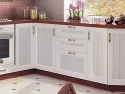 Country corner kitchen photo