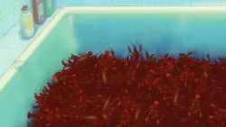 Hamam fotosunda xərçəngkimilər