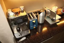 Coffee Machine In The Kitchen Photo