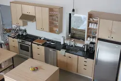 Фото кухня из фанеры