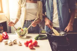 Relaxing in the kitchen photo