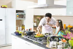 Relaxing in the kitchen photo