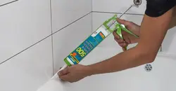 Ваннаға арналған тығыздағыштың фотосуреті