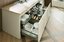 Kitchen in boxes photo