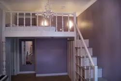 Bedroom on the mezzanine photo