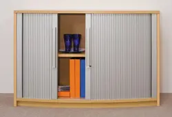 Roller shutters for the kitchen photo