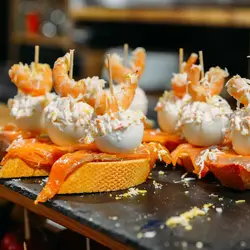 Фото таомҳои испанӣ tapas