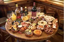 Tapas spanish cuisine photo