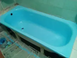 Рэстаўрацыя Чыгунных Ваннаў Фота