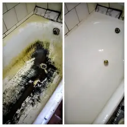Restoration of cast iron bathtubs photo