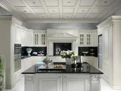 White italian kitchen photo