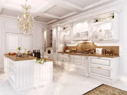 White italian kitchen photo