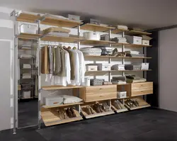 Modular wardrobe system photo
