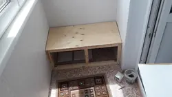 Ящик на лоджии фото
