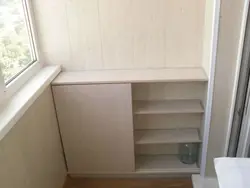 Chest of drawers for the loggia photo