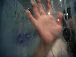 Photo of hand in bath