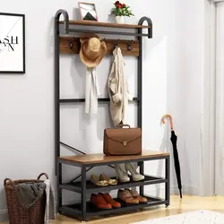 Clothes in the hallway photo