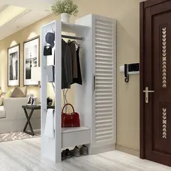 Clothes in the hallway photo
