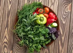 Vegetables in the kitchen photo
