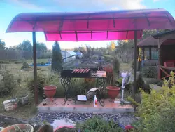 Навесы для кухні фота