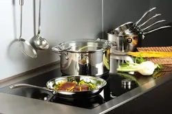 Pots in the kitchen photo