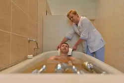 Bath in a sanatorium photo